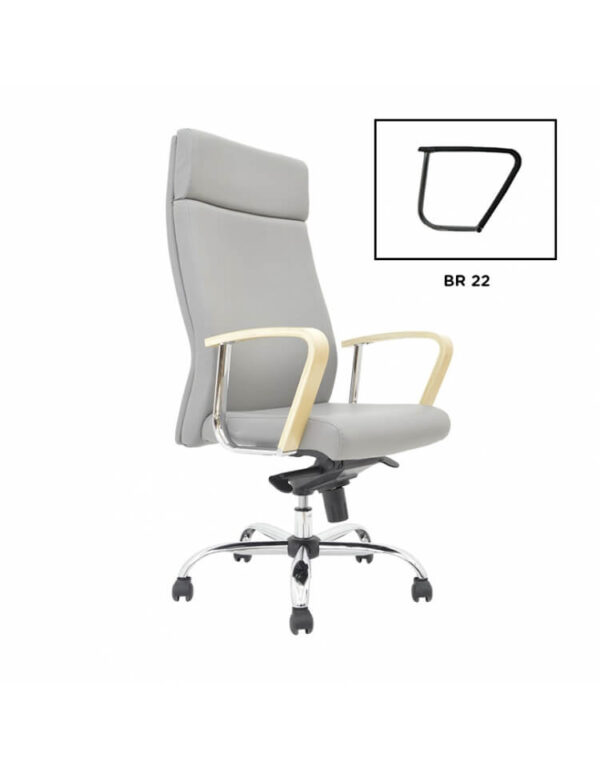 Sillón ejecutivo de alto nivel modelo BM 1260