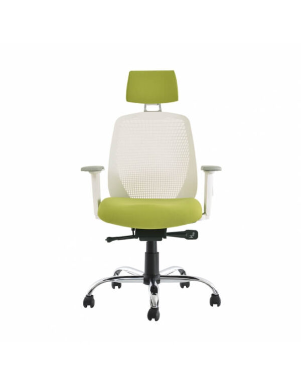 Sillón ejecutivo color blanco modelo BM 7500 BL