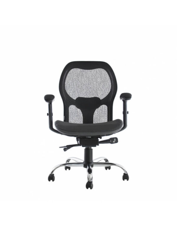 Sillón semiejecutivo tapizado en malla modelo BM 8401