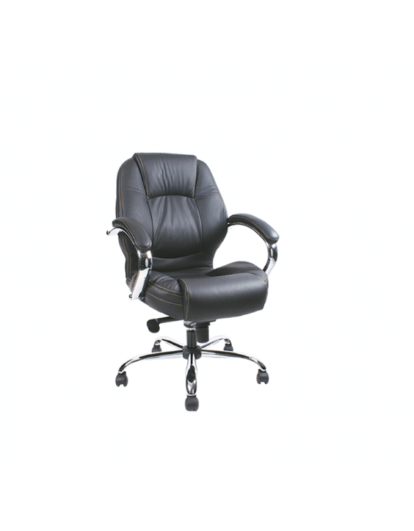 Sillón semiejecutivo en piel modelo BM 9101