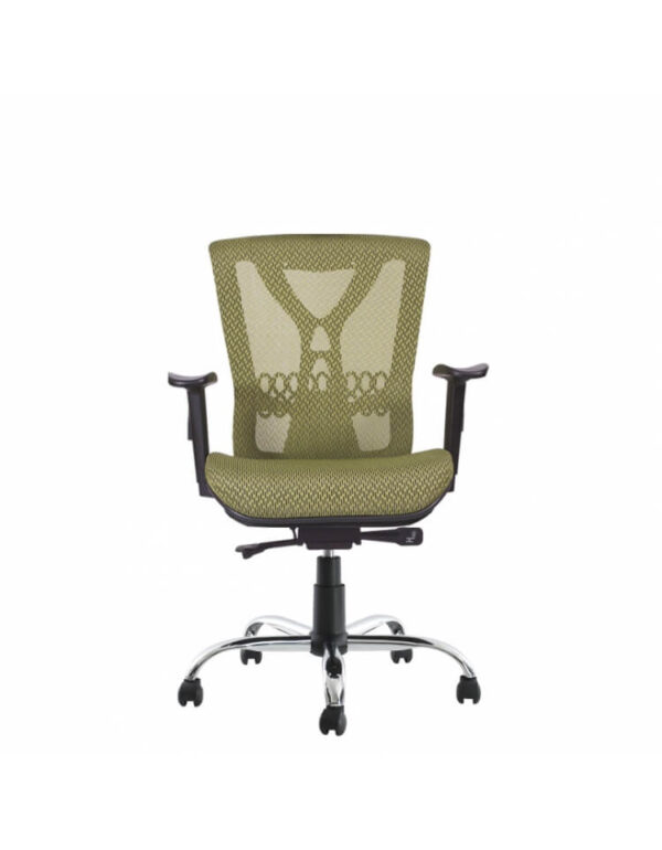 Sillón semiejecutivo tapizado en malla flex modelo BM 9551