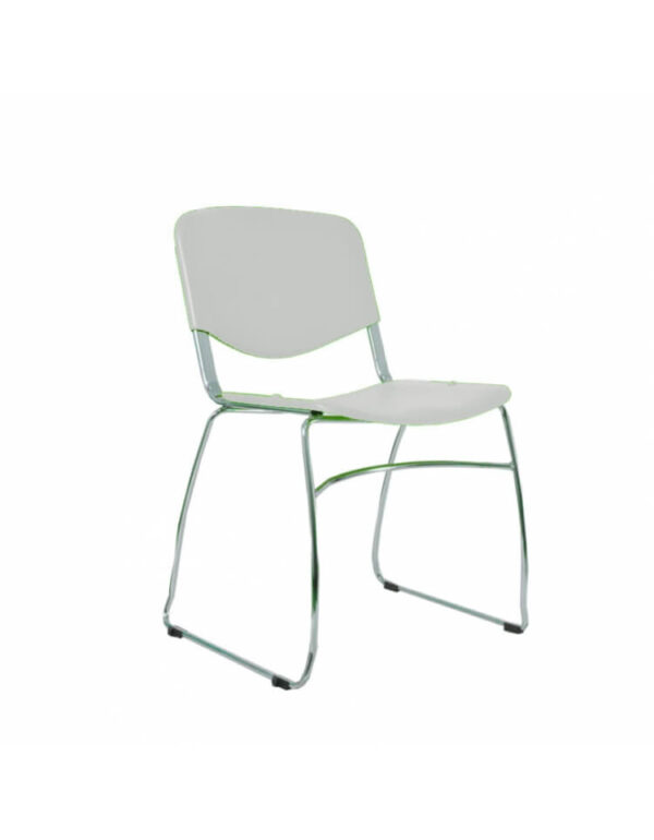 Silla para visitante con trineo de acero BM 654