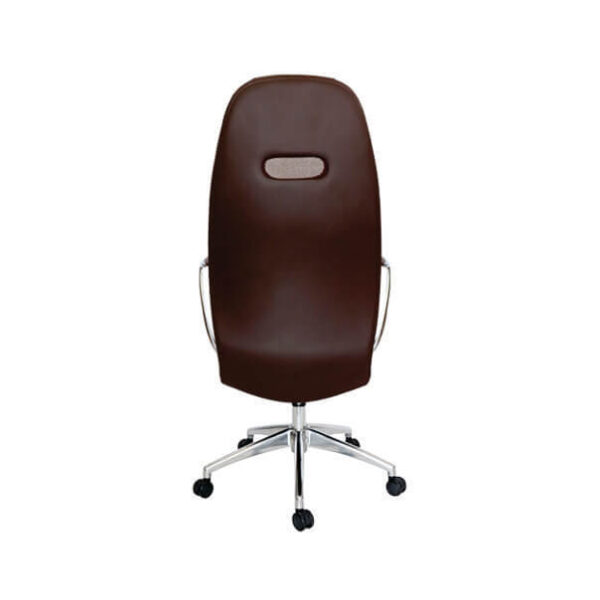 Sillón de alto nivel para directivo ALUFSEN (OHE-405CHOCOLATE)